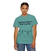'Skeletons Don't Skip Leg Day' Unisex T-Shirt