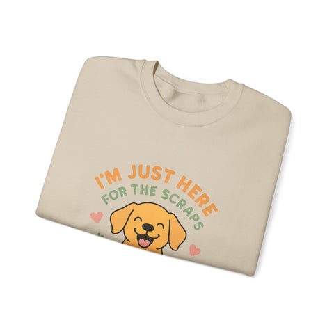 Playful Dog Sweatshirt for Pet Lovers, Unisex Crewneck, Cozy Gift for Dog Owners, Animal Lovers, Cute Pet-Themed Apparel