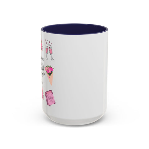 'Side Quest: Bridesmaid Duties' Accent Coffee Mug
