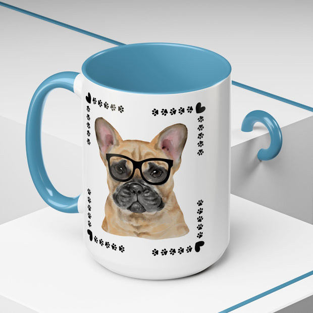 Geeky Good Pug Accent Coffee Mug