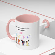 'Main Character Mode: Activated' Accent Coffee Mug