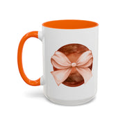 Mars Wrapped In A Bow Accent Coffee Mug