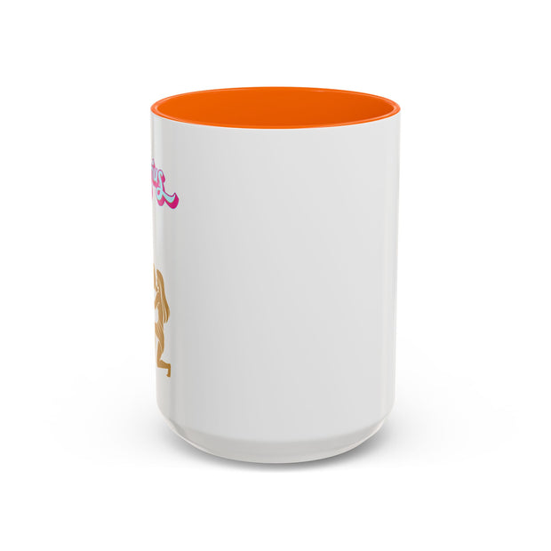 'Aquarius' Zodiac Accent Coffee Mug