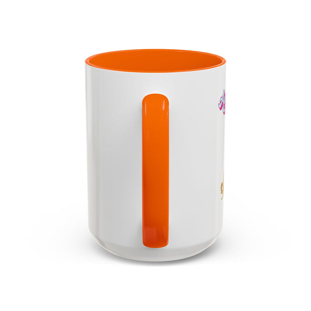 'Aquarius' Zodiac Accent Coffee Mug
