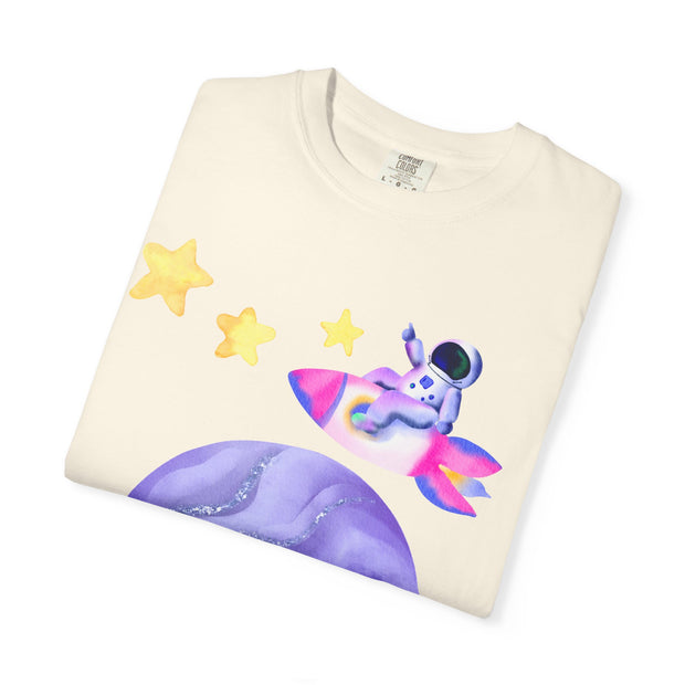 Astronaut Taking Off In Space Unisex T-Shirt