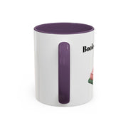 'Books, Coffee, Repeat' Accent Coffee Mug
