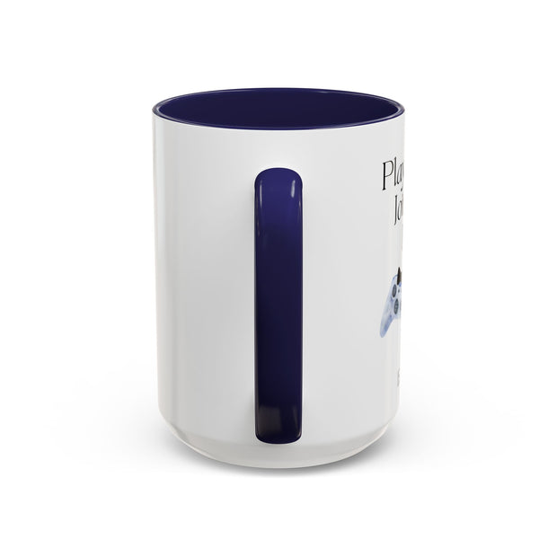 'Player 2 Has Joined The Party' 'Est. 2026' Accent Coffee Mug