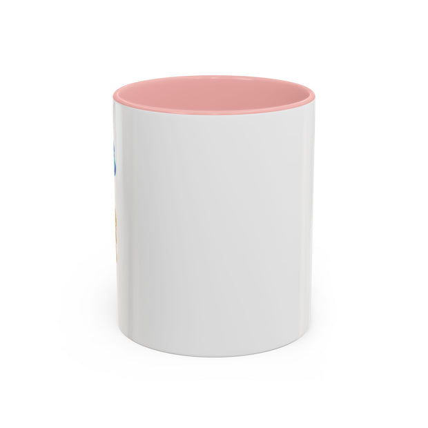 'Aries' Zodiac Accent Coffee Mug