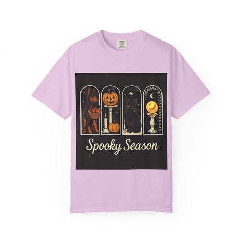 Spooky Season Unisex Garment-Dyed T-shirt
