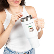 'Loading...Caffeine Boost' Insulated Travel Mug, 40oz