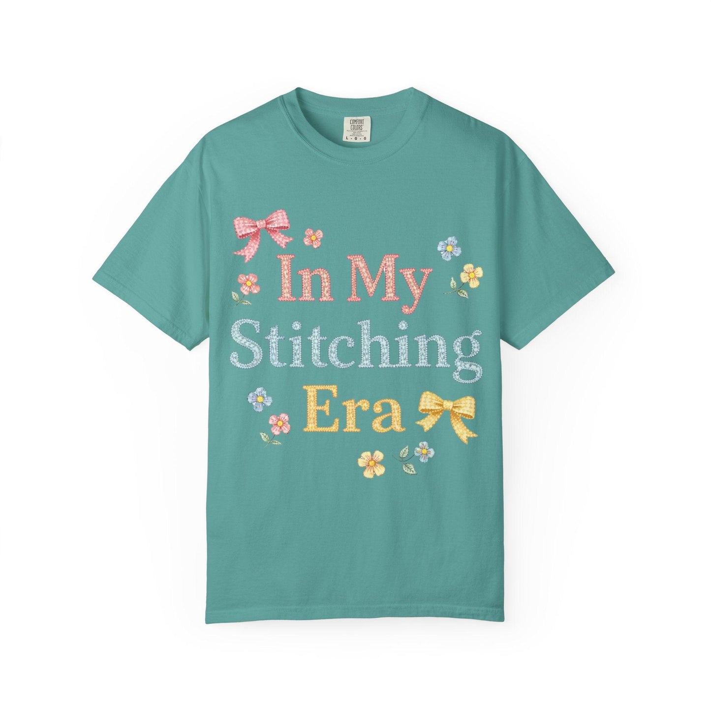 In My Stitching Era T-Shirt | Vintage Embroidery Theme