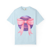 Pink/Purple Planet Wrapped In A Bow Unisex T-Shirt