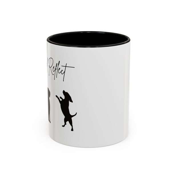 'Paws and Reflect' Dogs Accent Coffee Mug