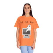 'Ctrl + Alt + Boo!' Unisex T-shirt