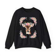 Geeky Goddess Deer Unisex Crewneck Sweatshirt