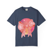 Pink/Yellow Planet Wrapped In Bow Unisex T-Shirt