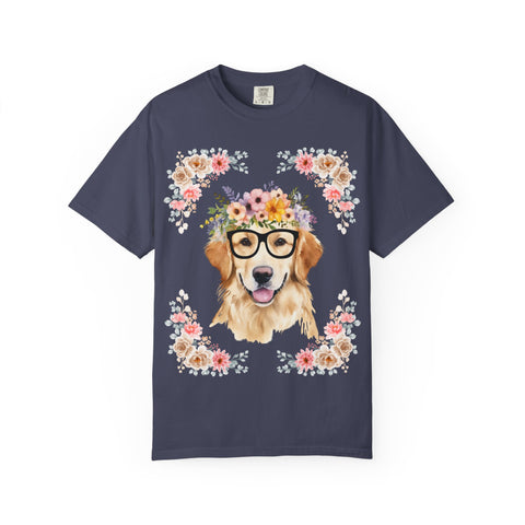 Geeky Goddess Golden Retriever Unisex T-Shirt
