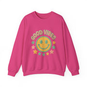 Good Vibes Crewneck Sweatshirt, Cozy Unisex Sweatshirt, Happy Apparel Gift, Positive Energy Fashion, Comfortable Casual Wear, Trendy [...]