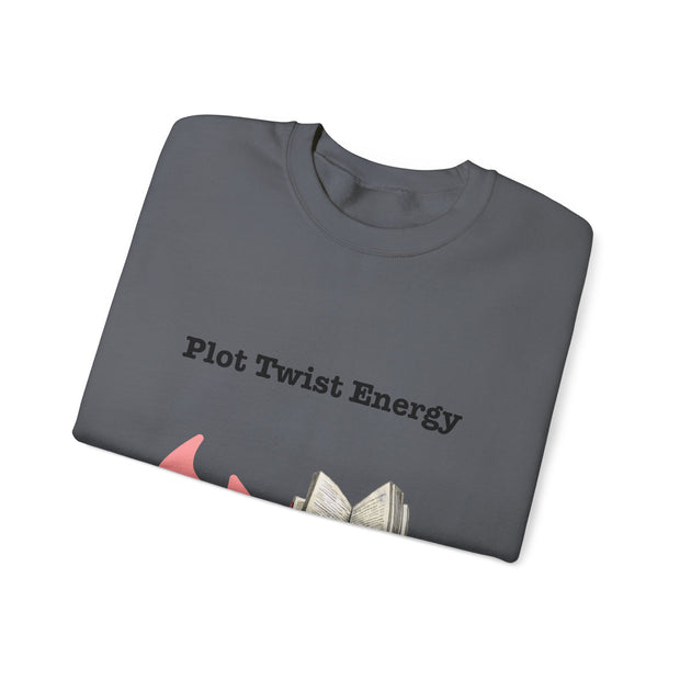 'Plot Twist Energy' Unisex Crewneck Sweatshirt