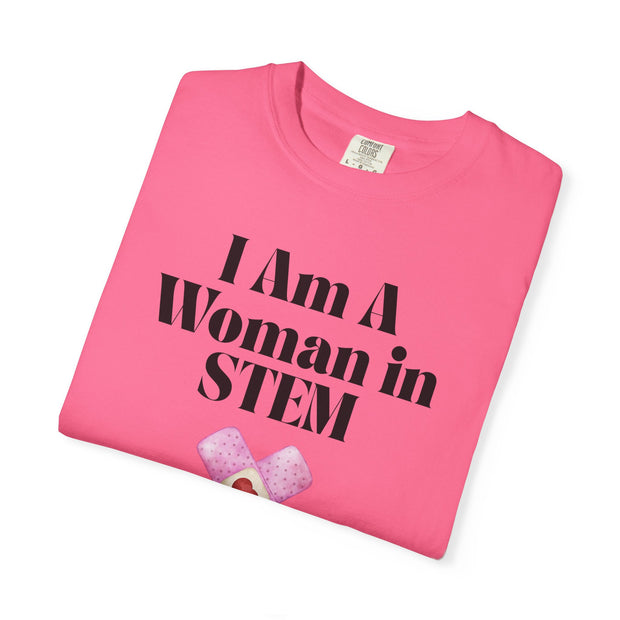 'I Am A Woman in STEM' Nurse Unisex T-Shirt