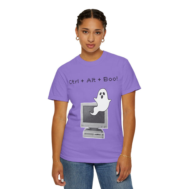 'Ctrl + Alt + Boo!' Unisex T-shirt