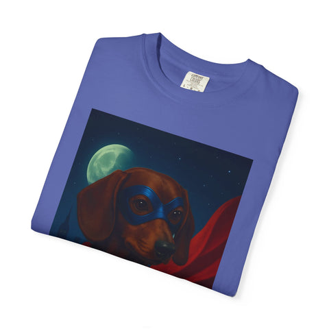Superhero Dachshund T-shirt