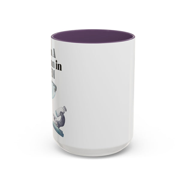 'I Am A Woman In STEM' Scientist Accent Coffee Mug