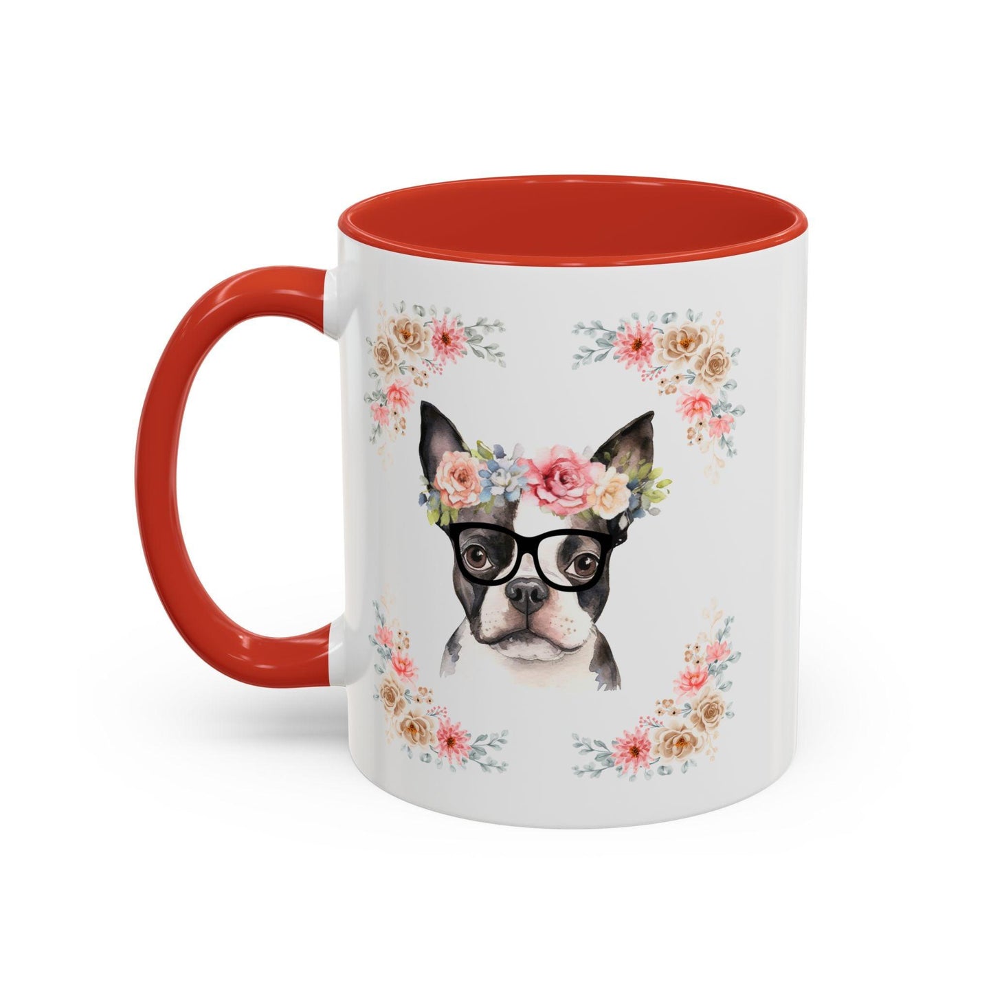 Geeky Goddess French Bulldog Accent Coffee Mug
