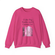 'I Like Big Books and I Cannot Lie' Unisex Crewneck Sweatshirt