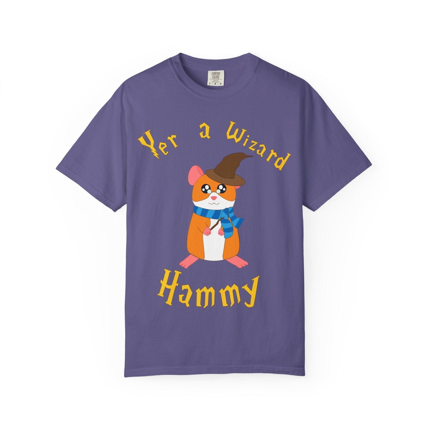 Hammy the Wizard Hamster T-Shirt | Cute Wizard Hamster Illustration
