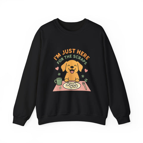 Playful Dog Sweatshirt for Pet Lovers, Unisex Crewneck, Cozy Gift for Dog Owners, Animal Lovers, Cute Pet-Themed Apparel