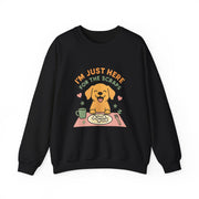 Playful Dog Sweatshirt for Pet Lovers, Unisex Crewneck, Cozy Gift for Dog Owners, Animal Lovers, Cute Pet-Themed Apparel
