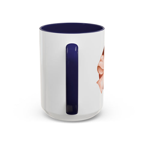 Mars Wrapped In A Bow Accent Coffee Mug