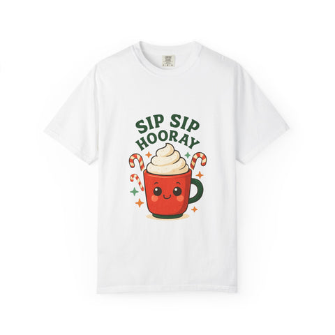 'Sip Sip Hooray' Holiday Unisex T-shirt