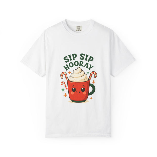 'Sip Sip Hooray' Holiday Unisex T-shirt