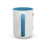 'Pisces' Zodiac Accent Coffee Mug