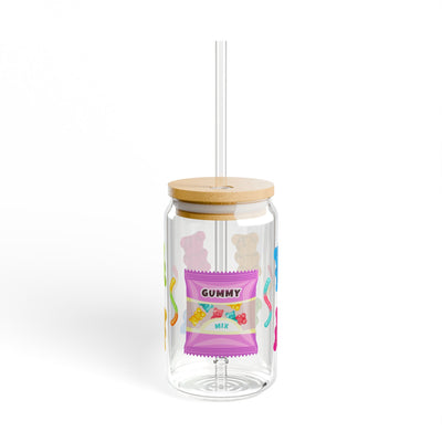 Gummy Bear Mix Sipper Glass