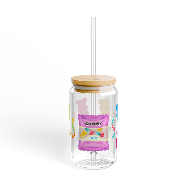 Gummy Bear Mix Sipper Glass