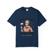 Mrs. Claus Wine Club T-Shirt, Fun Christmas Tee, Holiday Humor Shirt, Unique Gift for Wine Lovers, Mrs Claus Wine Lover Apparel