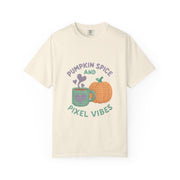 Pumpkin Spice Unisex T-shirt, Cozy Fall Apparel, Perfect for Autumn Festivals, Casual Everyday Wear, Halloween and Thanksgiving