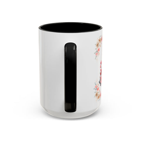 Geeky Goddess Yorkie Accent Coffee Mug