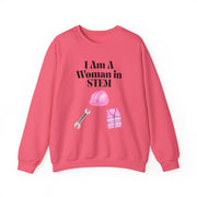 'I Am A Woman In STEM' Engineer Unisex Crewneck Sweatshirt