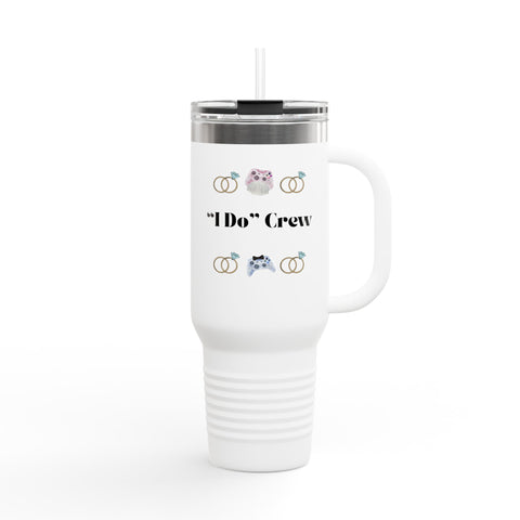 ''I Do' Crew' Insulated Travel Mug, 40oz