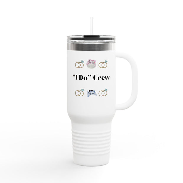 ''I Do' Crew' Insulated Travel Mug, 40oz