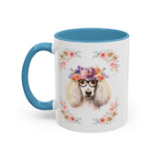 Geeky Goddess French Poodle Accent Coffee Mug