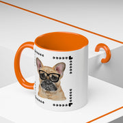 Geeky Good Pug Accent Coffee Mug