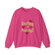 Stuffing Over Feelings Crewneck Sweatshirt | Funny Funny Thanksgiving Sweatshirt | Unisex Cozy Apparel | Holiday Gift for Foodies, [...]