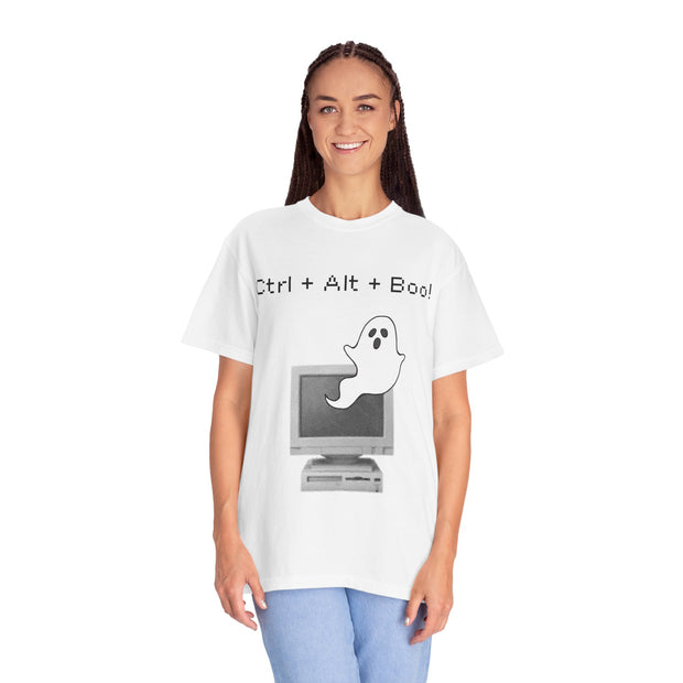 'Ctrl + Alt + Boo!' Unisex T-shirt