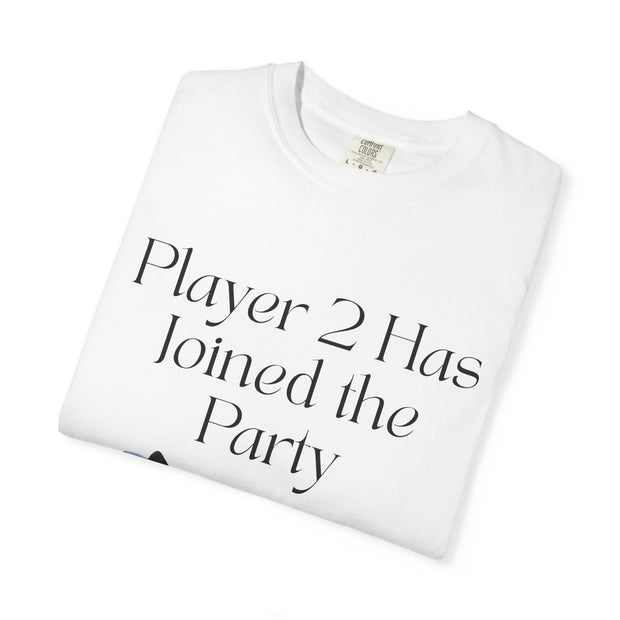 'Player 2 Has Joined The Party' 'Est. 2025' Unisex T-shirt