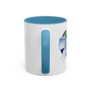 Earth Wrapped In A Bow Accent Coffee Mug